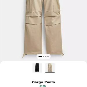 COACH wide leg cargo pants